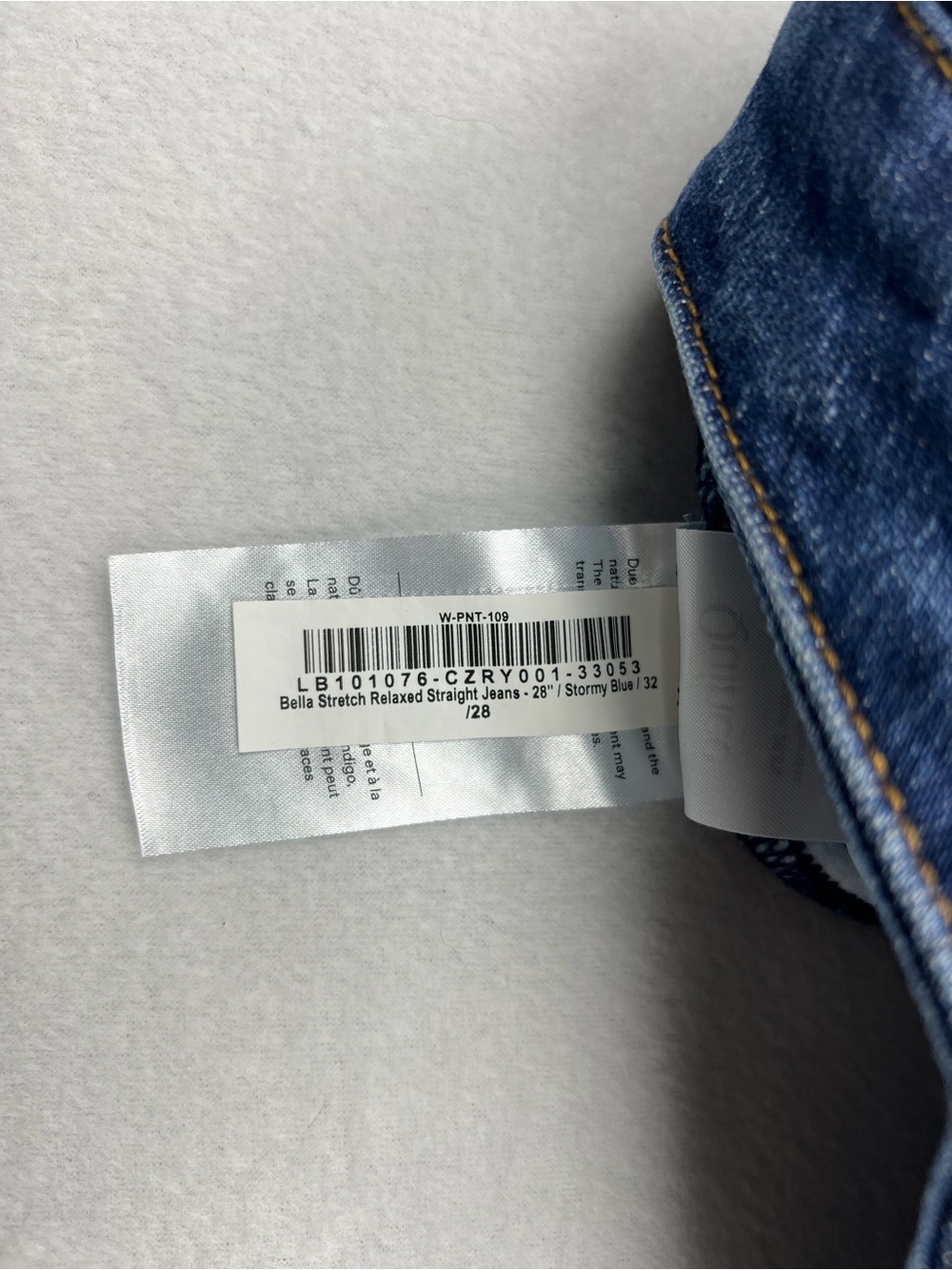 Quince Wide-Leg Jeans in Deep Blue Wash - Picture 5 of 12